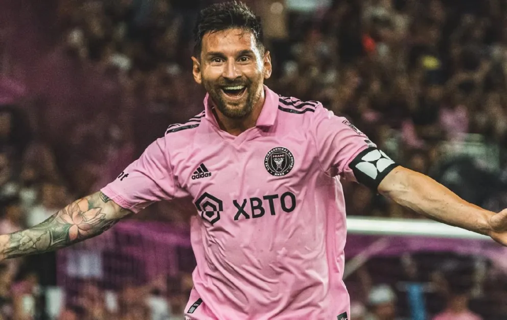Tremendo gol  de Messi para abrir la final