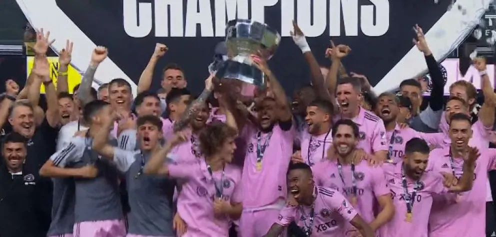 De la mano de Messi, Inter de Miami es el nuevo campeón de la Leagues Cup