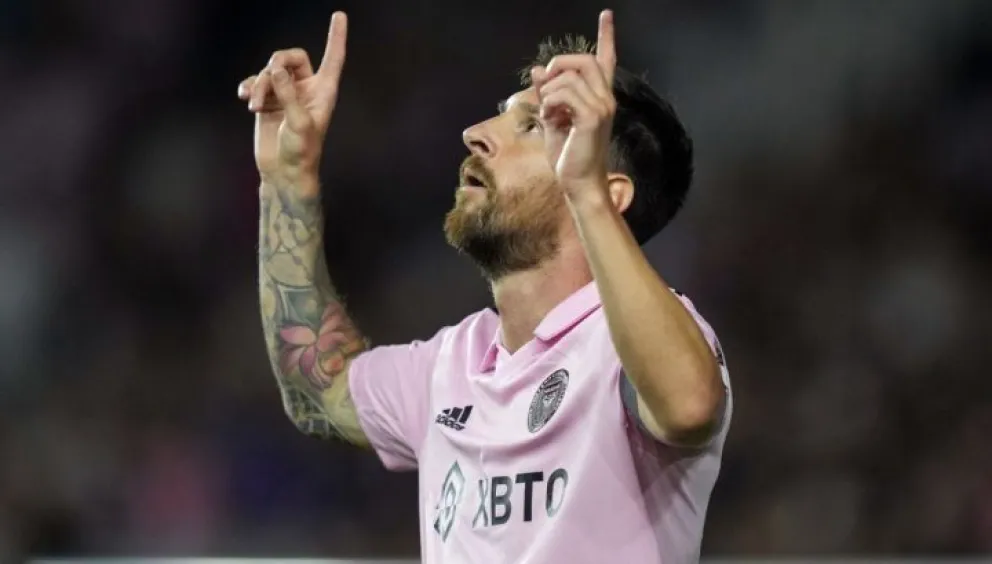 Lionel Messi rompe récords en su nuevo título con el Inter Miami