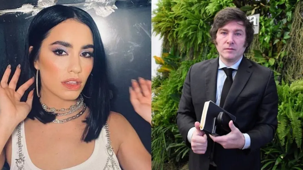 Lali Espósito fue sorprendida con un cartel relacionado a su polémica con Milei: ¿Qué decía?