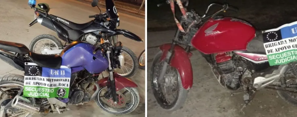 Retuvieron dos motocicletas en distintos operativos sobre calle Alsina 