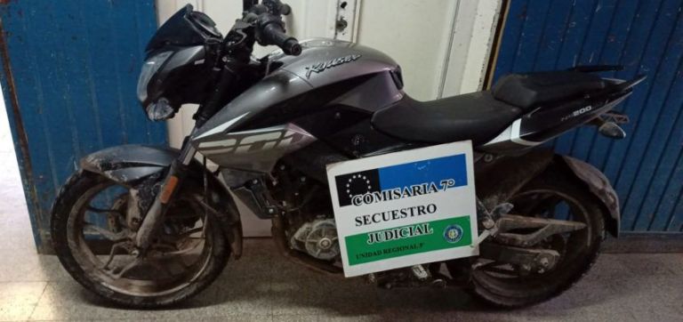 Operativos policiales: tres motos fueron secuestradas por irregularidades