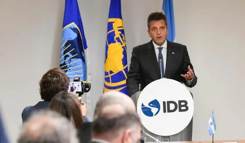 Sergio Massa: "La exigencia del FMI de devaluar tiene un impacto inflacionario" 