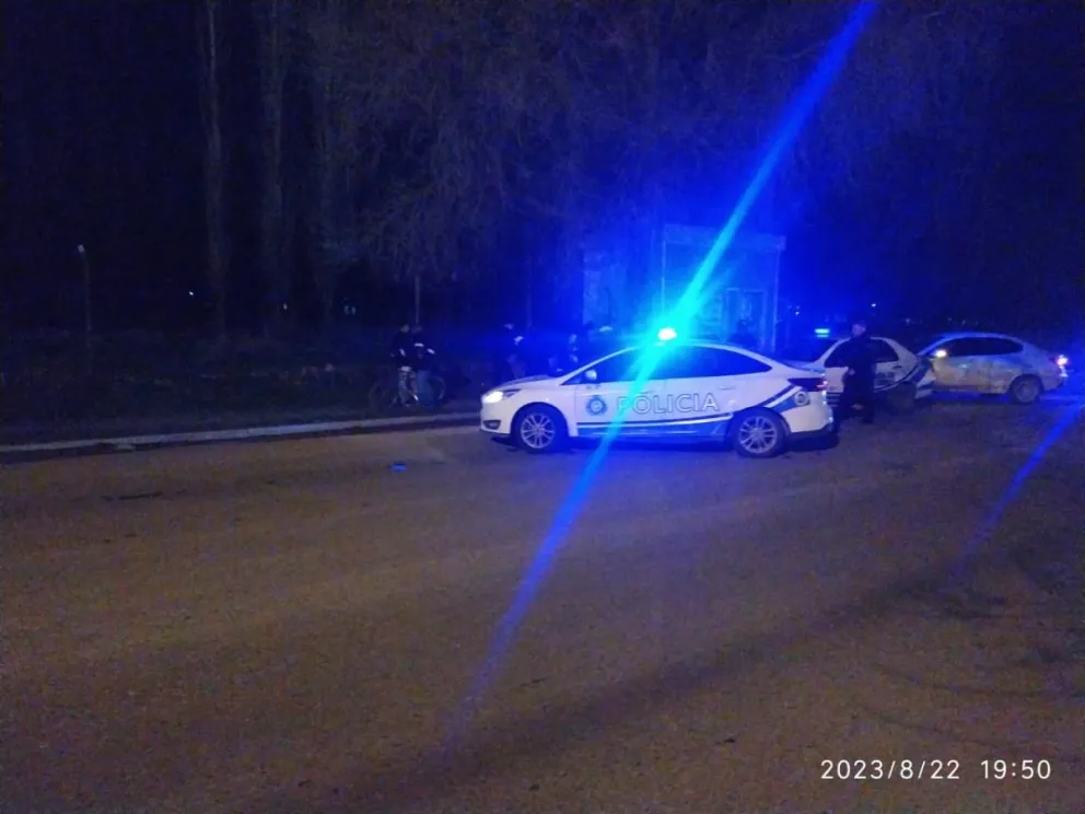 Arresto de ladrones en pleno acto delictivo