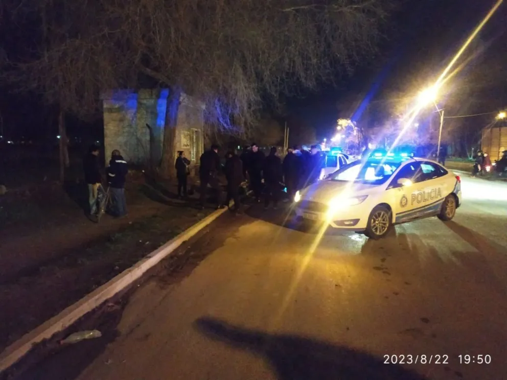 Arresto de delincuentes por robo con arma blanca en Roca