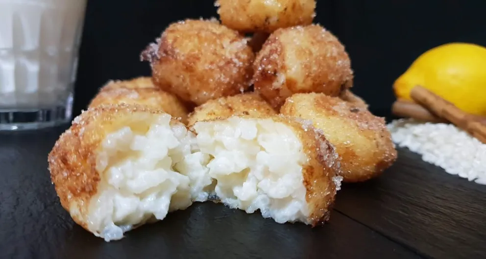 Cómo preparar croquetas de arroz con leche y canela