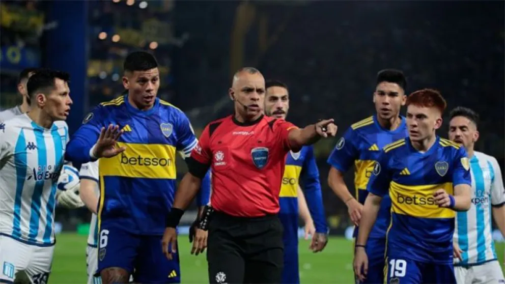 Polémica en la Copa Libertadores: Conmebol publicó los audios del gol anulado a Boca frente a Racing