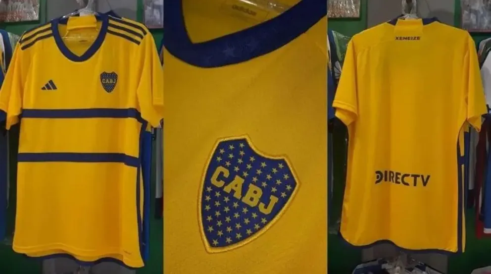 Se filtró en las redes la nueva camiseta alternativa de Boca Juniors