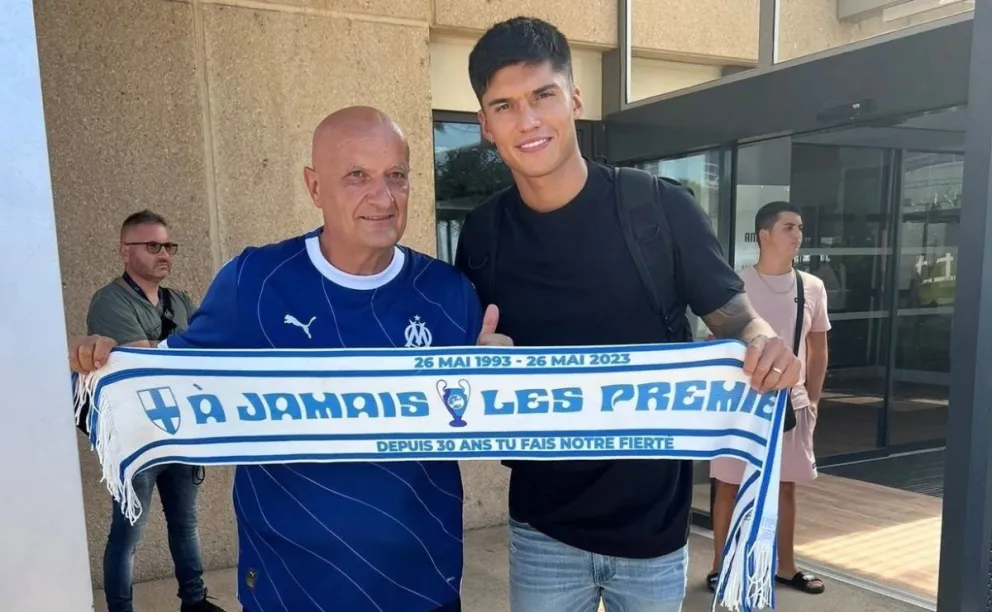 El "Tucu" Correa, el nuevo jugador del Olympique de Marsella