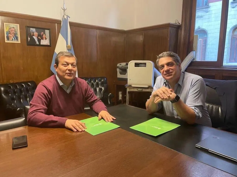 Pedro Dantas anunció 40 millones de pesos para el consorcio de riego de Campo Grande