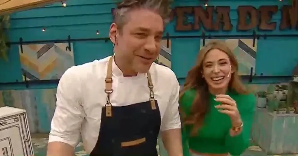 El picante intercambio entre Jesica Cirio y el chef de La Peña de Morfi: "Se la jugó..."