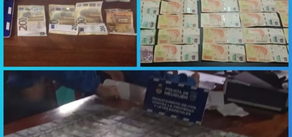 Megaoperativo en el Alto Valle: secuestran armas, droga, dinero y detienen a cuatro personas 