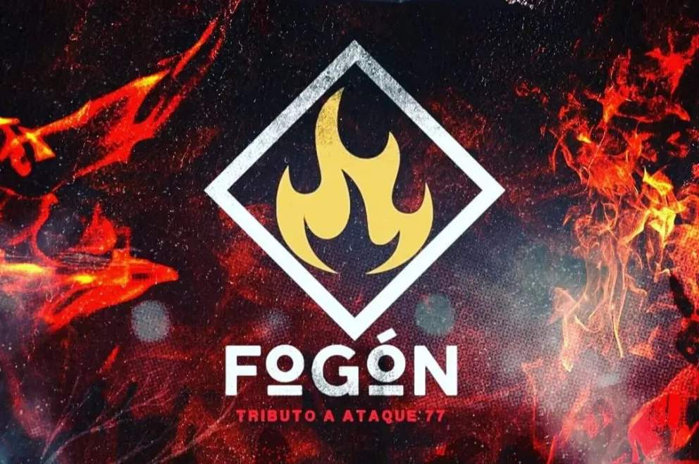 Llega a la Casa de la Cultura Fogón, la banda tributo a Attaque77 