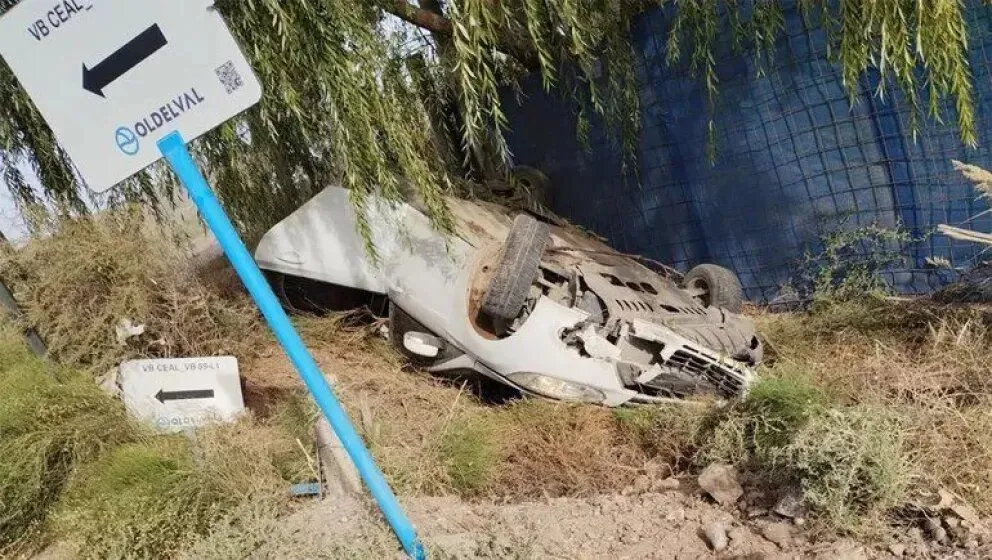 Robaron y chocaron el auto de una mujer policía: van 20 meses a prisión