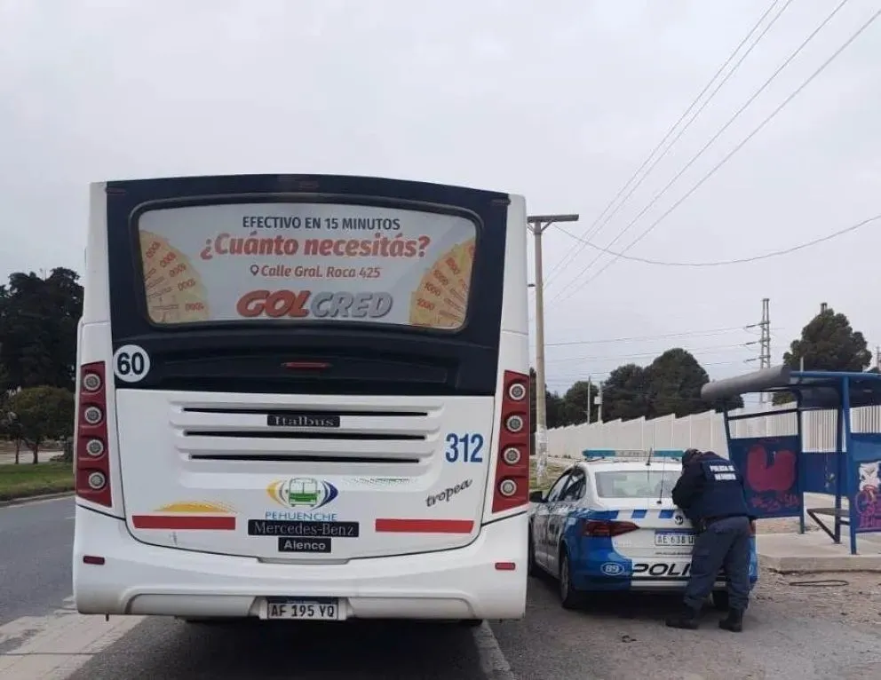 Tremendo: Un pasajero murió en uno de los servicios interurbano del Alto Valle