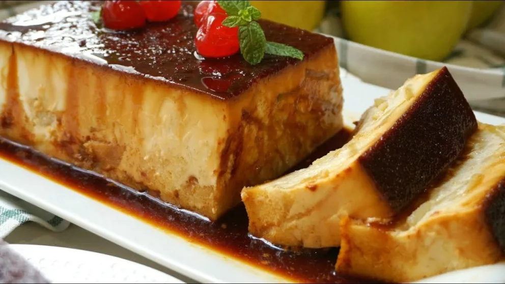 Budín de pan y manzanas: riquísimo y fácil