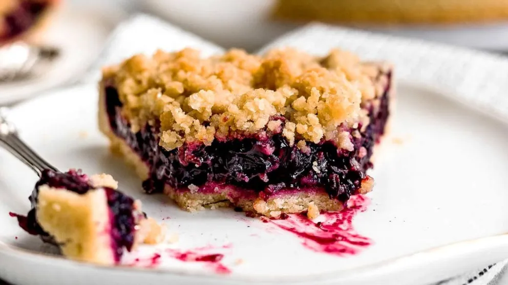 Un postre muy fácil y delicioso: crumble de frutos rojos