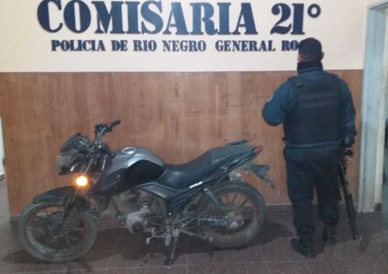 Tras siete meses, encontraron una moto que habían robado en pleno centro