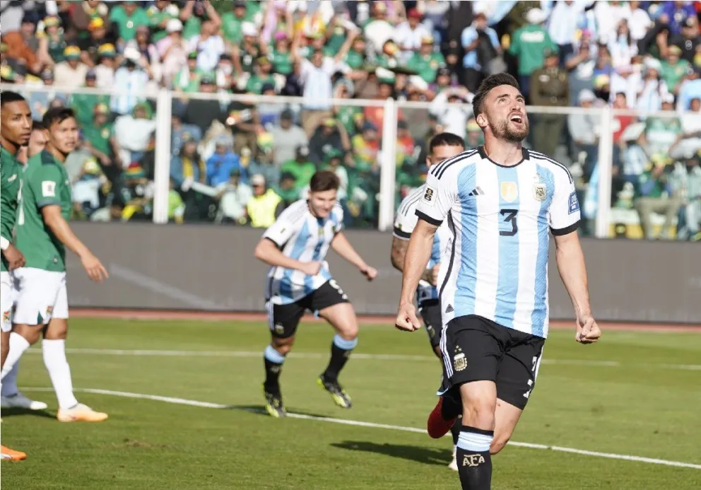 Un campeón con altura: Argentina goleó a Bolivia en La Paz