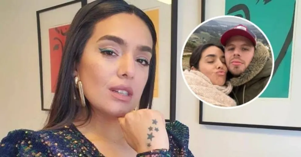 Ángela Leiva confesó cómo inició el romance con Gabriel, su nuevo novio y músico de su banda