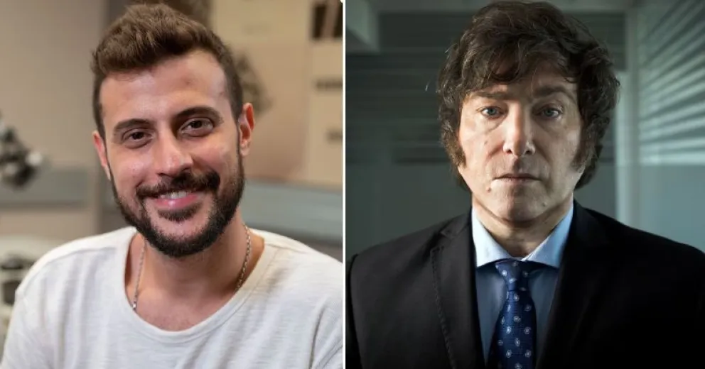 Diego Leuco chicaneó a Javier Milei por su característico pelo
