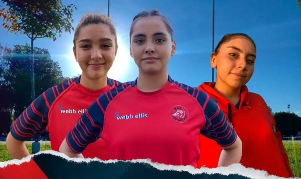 Tres roquenses representarán a Río Negro en Rugby femenino  