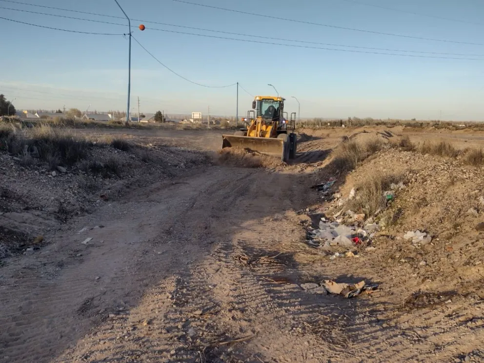Roca continúa trabajando en la erradicación de basurales clandestinos