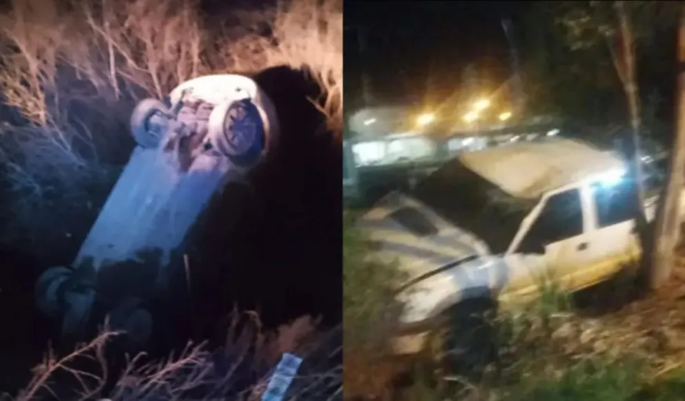 Un colectivo KOKO chocó contra una camioneta en Ruta 65