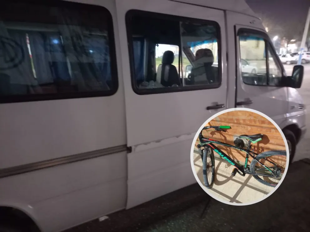 Pasó por el bar, dejó la bici adentro de una camioneta y en menos de una hora se la robaron 