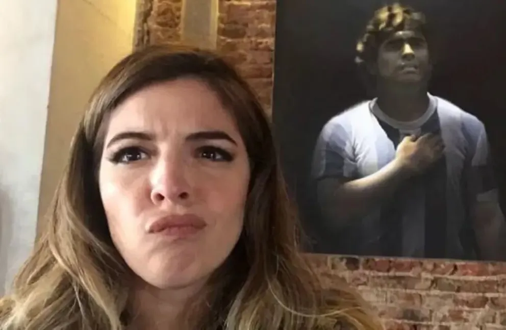 Acusaciones falsas: Dalma Maradona desmiente impedir homenajes a su papá