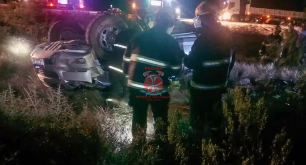 Accidente en Ruta 6: Murió la mujer que se encontraba internada tras el vuelco