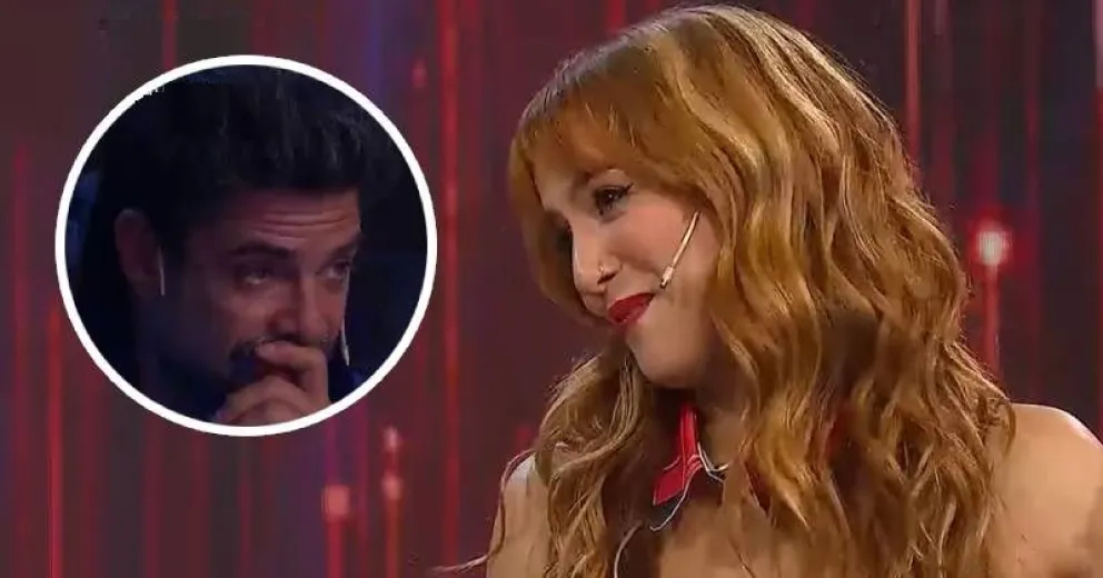 Flor Vigna sorprende a Luciano Castro cantándole una emotiva canción en vivo