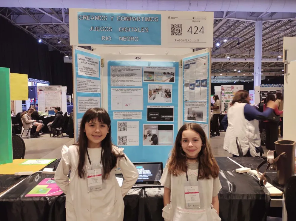 Estudiantes roquenses expusieron en la Feria de Tecnópolis