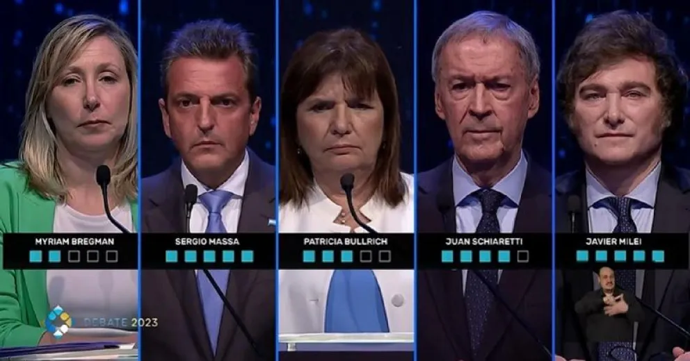 Reacciones en las redes ante el intenso debate presidencial del 2023