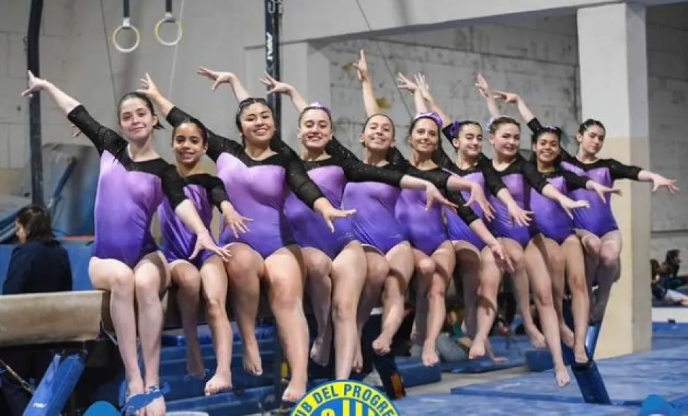 El Club Del Progreso tuvo una excelente participación en el Provincial de Gimnasia Artística 