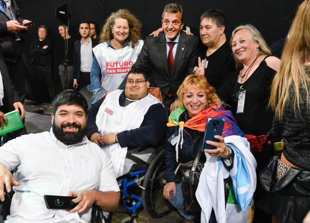 Massa en el Encuentro por la Inclusión: "Para ellos, las personas con discapacidad son descartables"