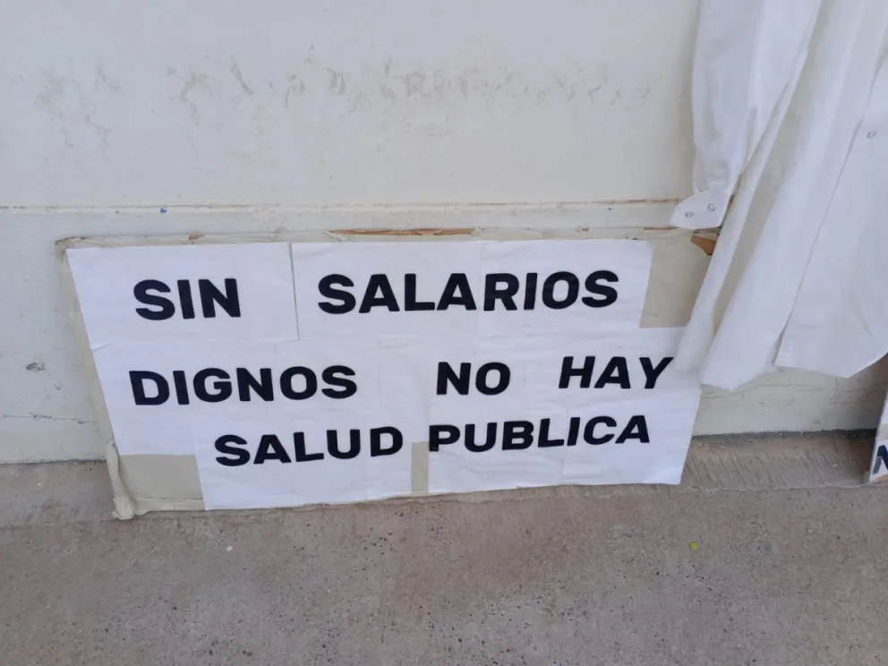 Conocé el por qué de las protestas de los trabajadores de la salud de Roca