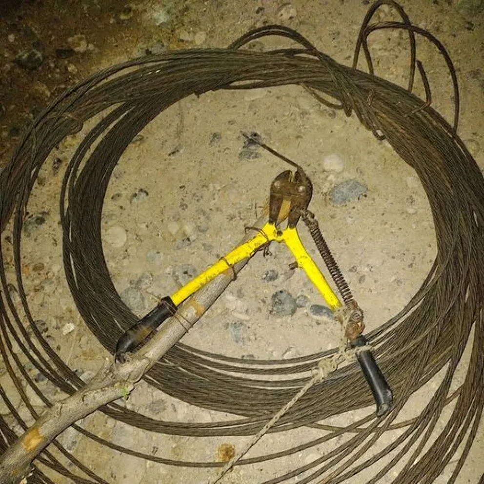 Otra vez los "roba cables" causaron destrozos en las líneas de media tensión de la zona