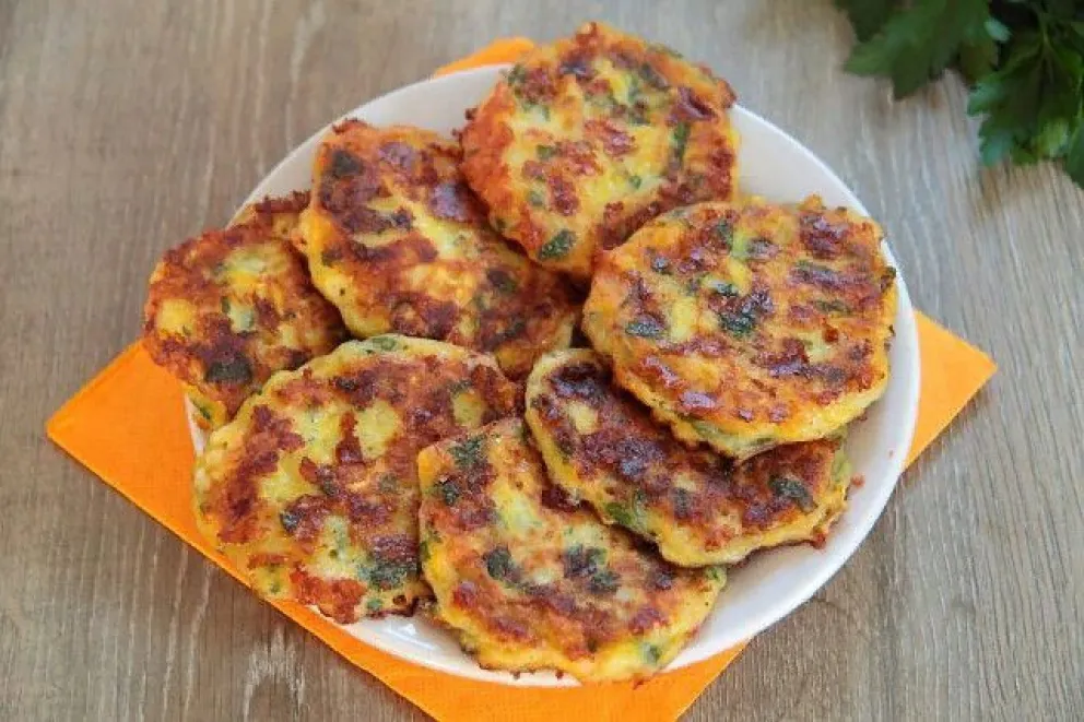 Hamburguesas de polenta y verduras: para preparar en un ratito