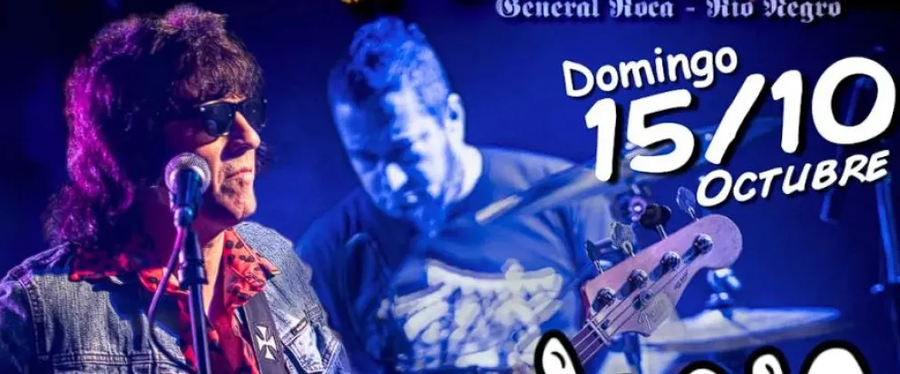 Este finde habrá un tributo histórico al rock nacional en un bar de Roca