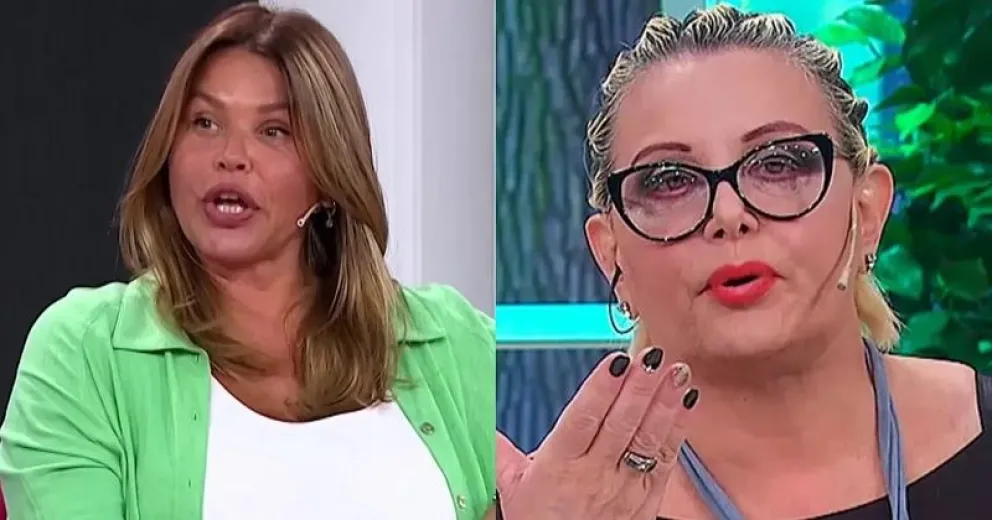 Nazarena Vélez y su rotunda reacción ante la visita de Carmen Barbieri en LAM