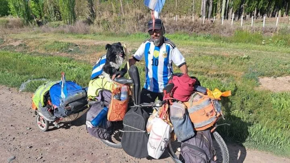 Mario y su fiel compañero “Sambita” necesitan ayuda para continuar su viaje
