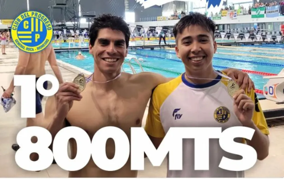 Los nadadores del “Progre” se vuelven a casa con varias medallas del Campeonato de Natación Master.  