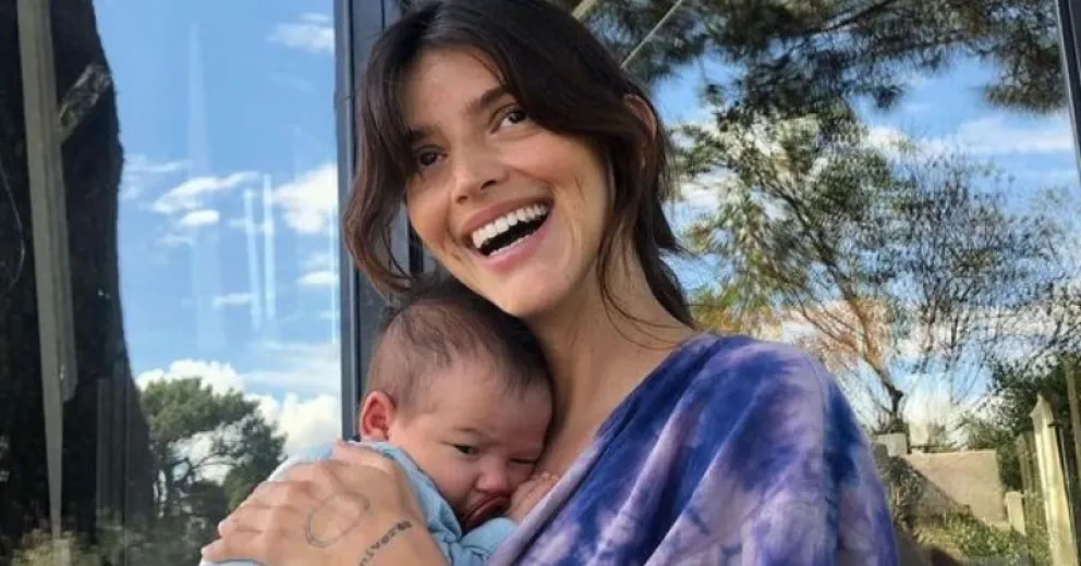 Calu Rivero impacta con las mejores instantáneas de sus vacaciones junto a su hijo en Uruguay
