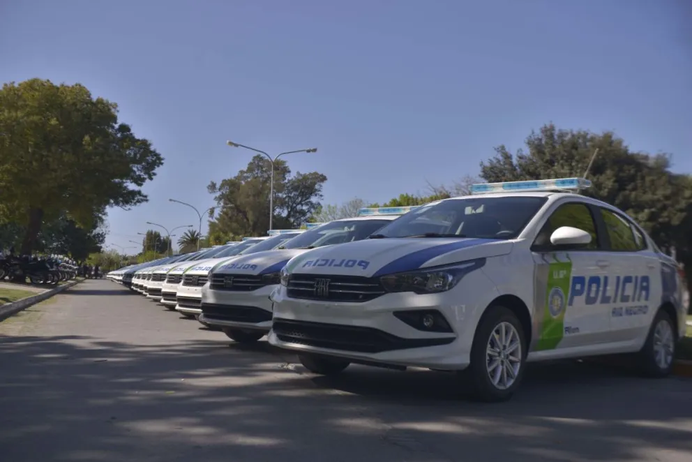 La policía de Río Negro fortalece su flota vehicular con nuevas unidades
