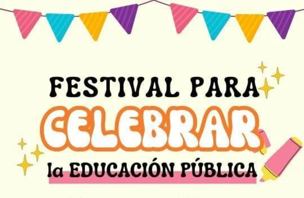Realizarán un festival en defensa de la educación pública en el Anfiteatro del Canalito