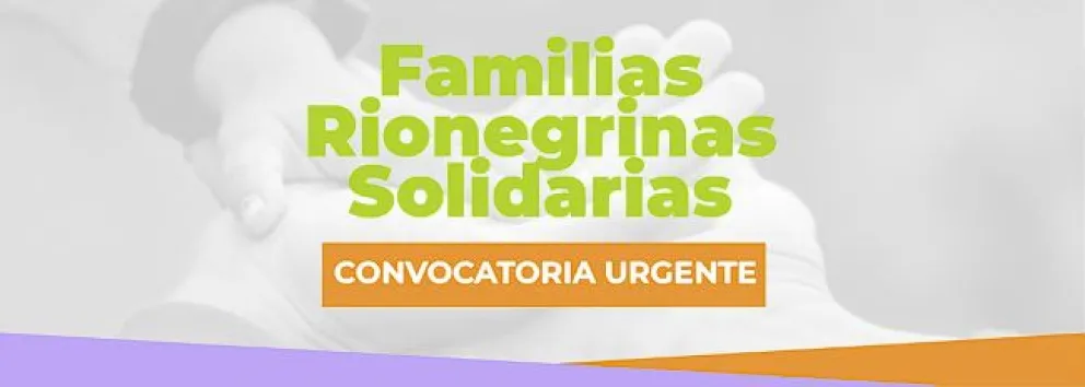 Convocatoria para brindar ayuda a tres hermanitos de Roca que buscan familia transitoria