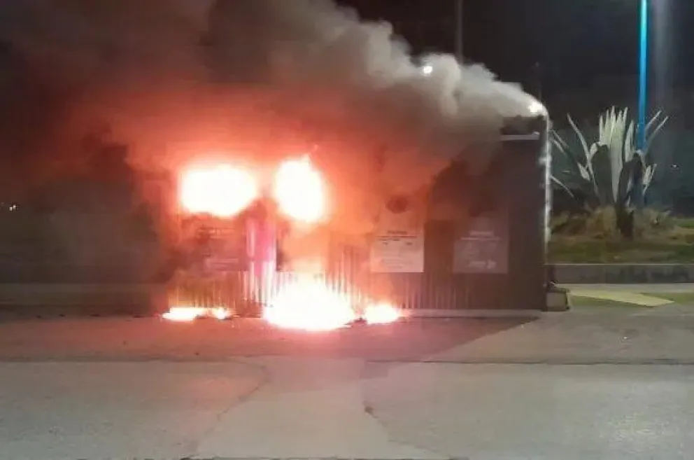 Reinstalaron el punto limpio que habían incendiado 
