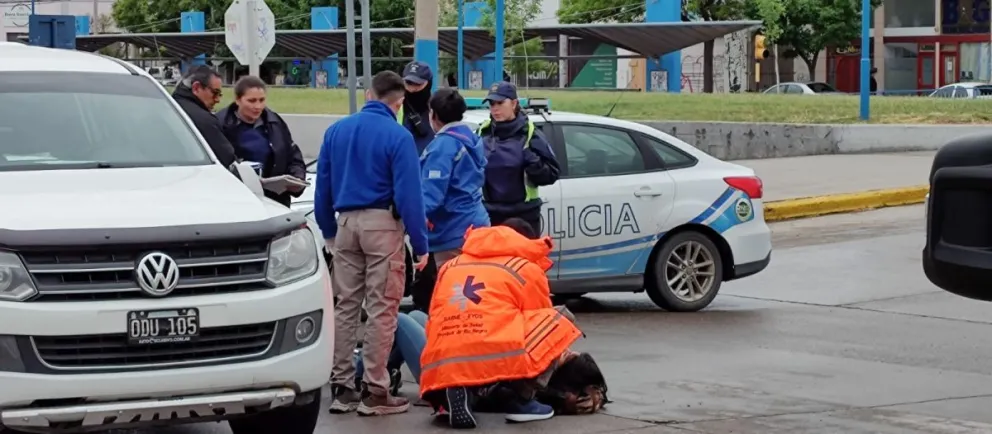 Record de imprudencia: en cuestión de minutos, ocurrieron dos choques en Roca