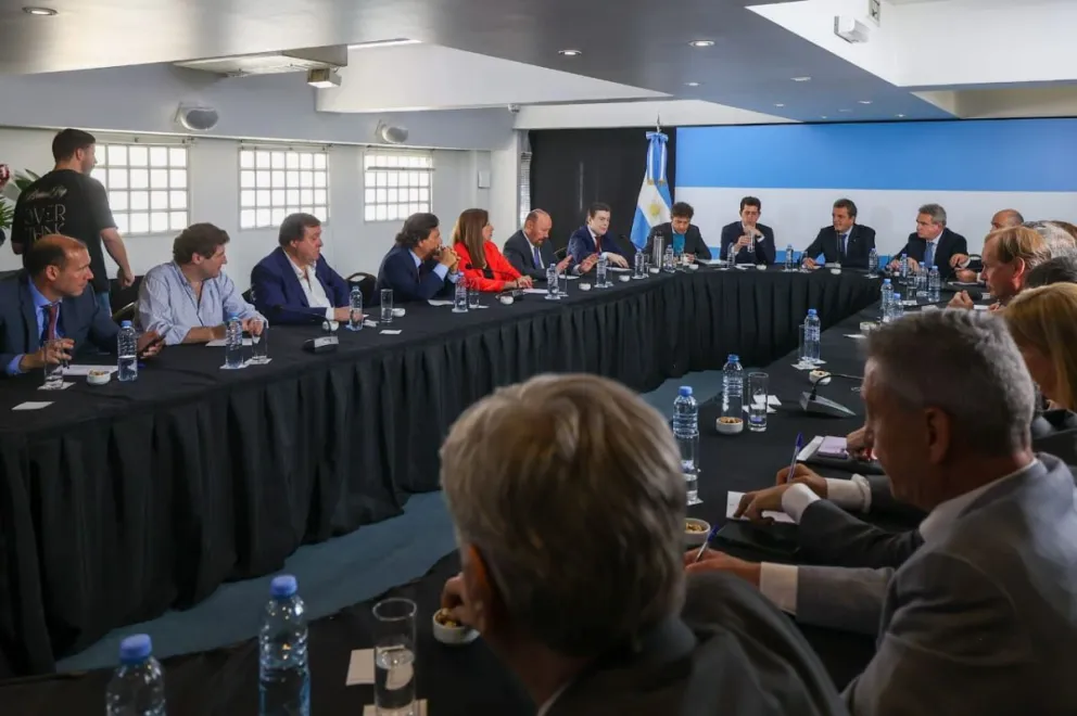 Sergio Massa: "Unidad nacional es convocar a los mejores"
